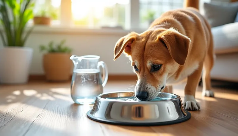 How much water should my dog drink per day?